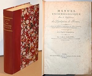 MANUEL ENTOMOLOGIQUE pour la classification des LÉPIDOPTÈRES DE FRANCE. E.O. 1822 avec figures li...