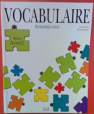 Bild des Verkufers fr Vocabulaire Entrainez-Vous Niveau Avance zum Verkauf von biblion2