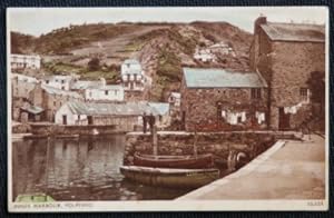 Polperro Cornwall Harbour Postcard