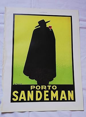 Seller image for ANTIGUA PUBLICIDAD / OLD ADVERT 1936 : PORTO SANDEMAN, G. MASSIOT for sale by LIBRERA MAESTRO GOZALBO