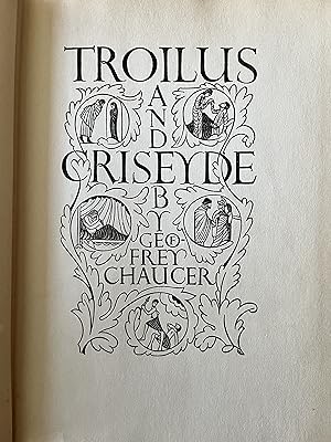 Croilus and Cressida A Love Poem in Five Books