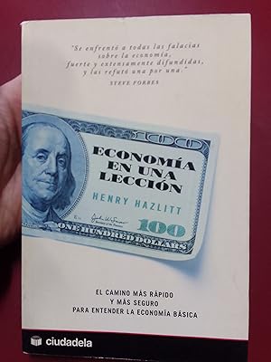 Economía en una lección