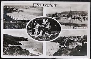 St. Ives Postcard Carbis Bay 1957