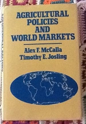 Seller image for Agricultural Policies, World Markets for sale by WeBuyBooks