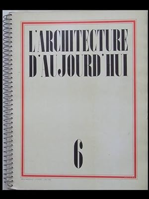 Seller image for L'ARCHITECTURE D'AUJOURD'HUI n6 1935 HBM, HABITATION A BON MARCHE, BEAUDOUIN ET LODS for sale by Librairie Histoires d'arts