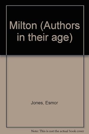 Immagine del venditore per Milton (Authors in their age) venduto da WeBuyBooks