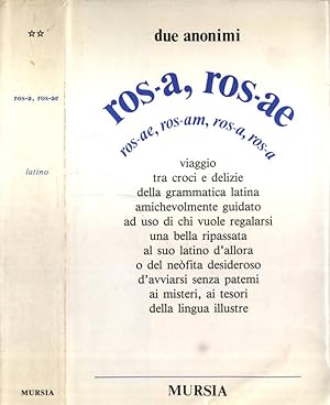 Bild des Verkufers fr Ros - a, ros - ae ros - ae, ros - am, ros - a, ros - a zum Verkauf von Biblioteca di Babele