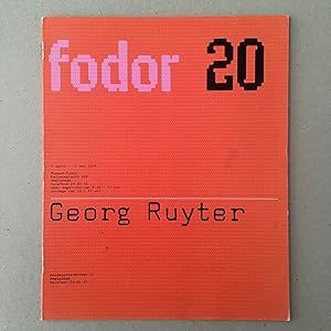 Seller image for Georg Ruyter Fodor 20 for sale by Antiquariaat Paul Nederpel