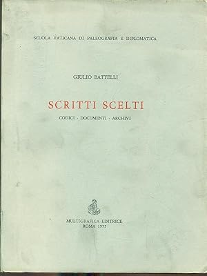 Immagine del venditore per Scritti scelti venduto da Librodifaccia