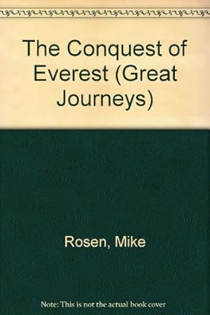Image du vendeur pour The Conquest Of Everest (G.J.) mis en vente par WeBuyBooks