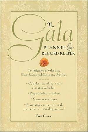 Seller image for Gala Planner and Record Keeper: Plan it, Stage it, Then Pass it on for sale by WeBuyBooks
