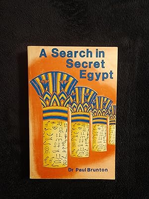 Imagen del vendedor de A SEARCH IN SECRET EGYPT a la venta por JB's Book Vault