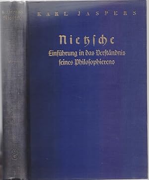 Bild des Verkäufers für Nietzsche. Einführung in das Verständnis seines Philosophierens. zum Verkauf von Antiquariat Düwal