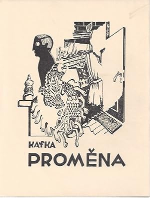 Bild des Verkufers fr Promena / Die Verwandlung / Metamorphosis 1st Czech edition zum Verkauf von ART...on paper - 20th Century Art Books