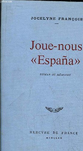 Immagine del venditore per Joue-nous "Espana". venduto da Ammareal