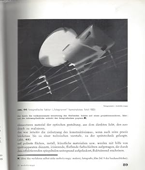 Moholy-Nagy: "VON MATERIAL ZU ARCHITEKTUR" Der Weg zum Erlebnis von Plastik und Architektur - Bau...
