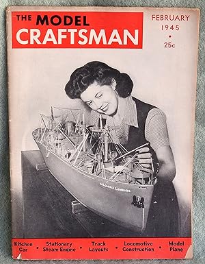 Imagen del vendedor de The Model Craftsman February 1945 a la venta por Argyl Houser, Bookseller