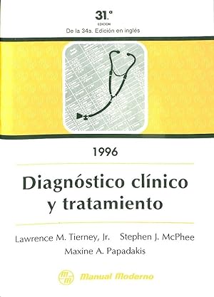 Seller image for DIAGNOSTICO CLINICO Y TRATAMIENTO (1996). for sale by Librera Smile Books