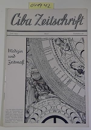 Medizin und Zeitmass - Ciba Zeitschrift, Juni 1935, 2. Jahrgang, Nummer 22