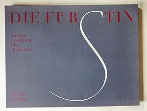 Die Fürstin. Leipzig, Reclam, 1990. 4to. (29,5 : 21,5) cm. Mit 1 lose beigegebenen Originalradier...