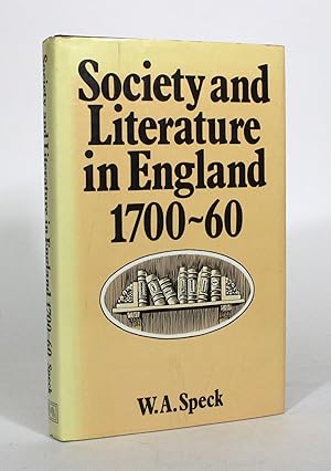 Bild des Verkufers fr Society and Literature in England, 1700-60 zum Verkauf von Minotavros Books,    ABAC    ILAB