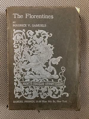 Seller image for The Florentines A Play in Three Acts for sale by The Groaning Board