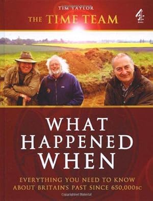 Seller image for The "Time Team" Guide to What Happened When for sale by WeBuyBooks