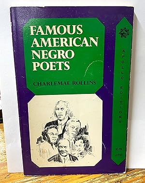 Seller image for Famous American Negro Poets for sale by Normals Books & Records