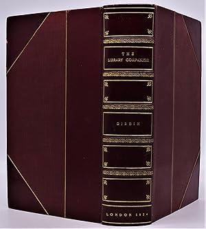 (Fine Binding - Whitman Bennett) The Library Companion; or, The Young Man's Guide, and The Old Ma...