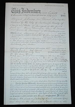 Margaret J. Darcy and Edward Darcy mortgage property in Newburgh, N.Y., to Homer Ramsdell, George...