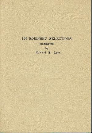 Seller image for 100 Kokinshu Selections for sale by Blue Whale Books, ABAA