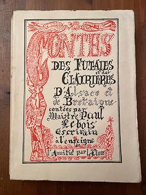 Seller image for Contes des futaies et des clairires d'Alsace et de Bretaigne for sale by Librairie des Possibles