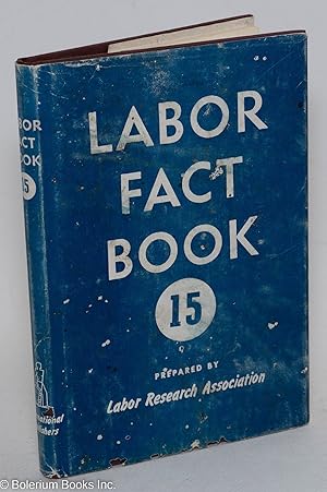 Seller image for Labor fact book 15 for sale by Bolerium Books Inc.