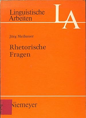 Immagine del venditore per Rhetorische Fragen venduto da avelibro OHG
