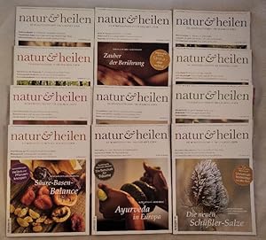 NATUR und HEILEN Jahrgang 2013, 01-7, 09-1(11 Magazine). Die Monatszeitschrift für gesundes Leben.