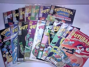 Futurama Comics. Heft 1-17 in 17 Heften