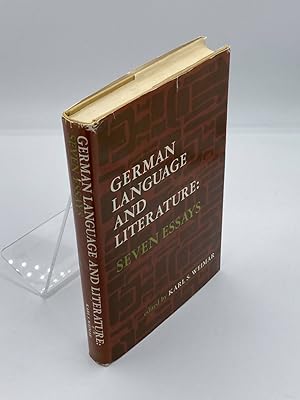 Imagen del vendedor de German Language and Literature (First Edition, 1974) Seven Essays a la venta por True Oak Books