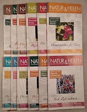 NATUR und HEILEN Jahrgang 2010, komplett (12 Hefte). Die Monatszeitschrift für gesundes Leben
