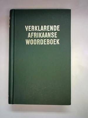 Seller image for Verklarende afrikaanse woordeboek for sale by Celler Versandantiquariat