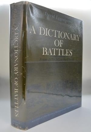 Seller image for Rare David Eggenberger / DICTIONARY OF BATTLES From 1479 BC to the Present 1st ed for sale by Lavendier Books