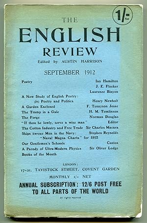 Imagen del vendedor de The English Review - Vol. XII, No. 2, September 1912 a la venta por Between the Covers-Rare Books, Inc. ABAA