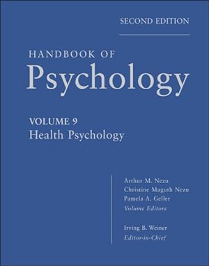 Image du vendeur pour Handbook of Psychology : Health Psychology mis en vente par GreatBookPrices