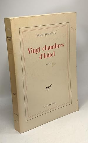 Seller image for Vingt chambres d'htel for sale by crealivres