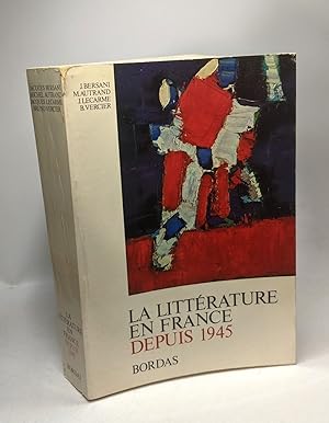 Image du vendeur pour La littrature en France depuis 1945 mis en vente par crealivres