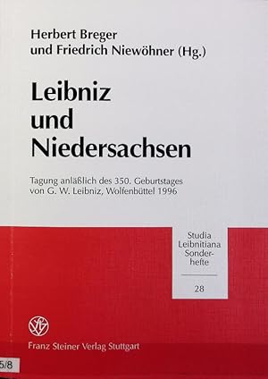 Bild des Verkufers fr Leibniz und Niedersachsen : Tagung anlsslich des 350. Geburtstages von G. W. Leibniz, Wolfenbttel, 1996. Studia Leibnitiana. zum Verkauf von Antiquariat Bookfarm