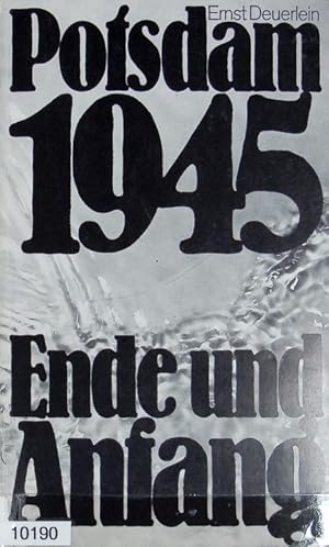 Bild des Verkufers fr Potsdam 1945 : Ende und Anfang. zum Verkauf von Antiquariat Bookfarm