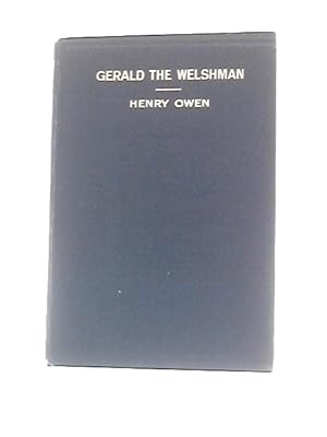 Bild des Verkufers fr Gerald the Welshman zum Verkauf von World of Rare Books