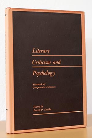 Bild des Verkufers fr Literary Criticism and Psychology. Yearbook of Comparative Criticism, Vol. 7 zum Verkauf von AMSELBEIN - Antiquariat und Neubuch