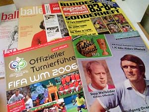 Konvolut: 6 div. Zeitschriften Fußball / Liga /WM / Liga Österreich etc.