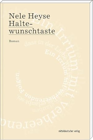 Bild des Verkufers fr Haltewunschtaste Roman zum Verkauf von Bunt Buchhandlung GmbH